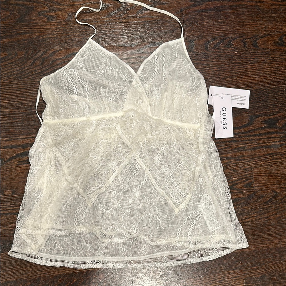 GUESS Ivory Lace Camisole